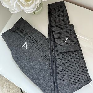 Gymshark Vital Seamless 2.0 Leggings in Charcoal Marl